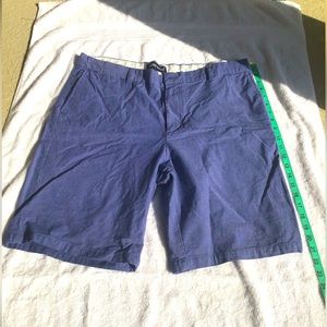 Wicked Stitch size 38 Mens blue Jean cotton shorts